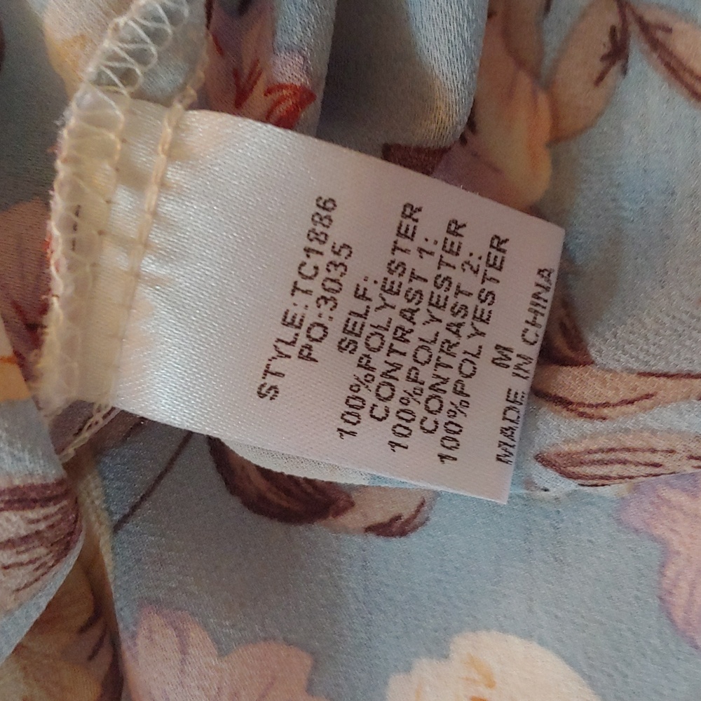 GIGIO FLOWY FLORAL PATCHWORK TOP - Picture 6 of 8